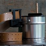 Paintholder incl. leren riem & accessoires set