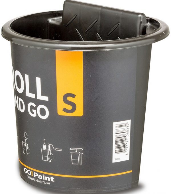 Go!Paint Roll and Go Verfbak S - Compacte en draagbare verfbak voor snel en nauwkeurig schilderwerk binnen en buiten