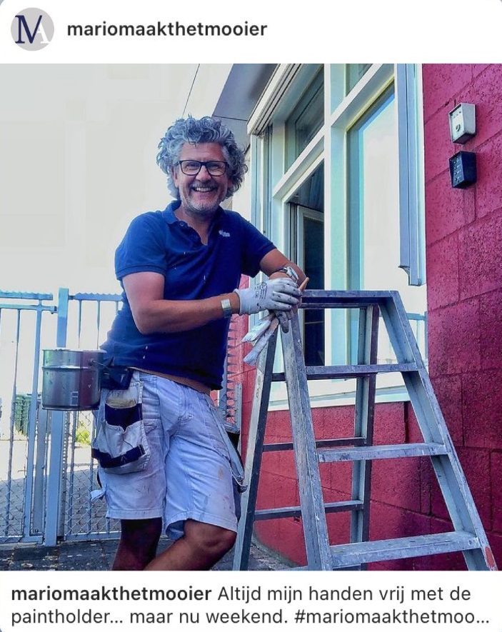 Paintholder praktijkfoto