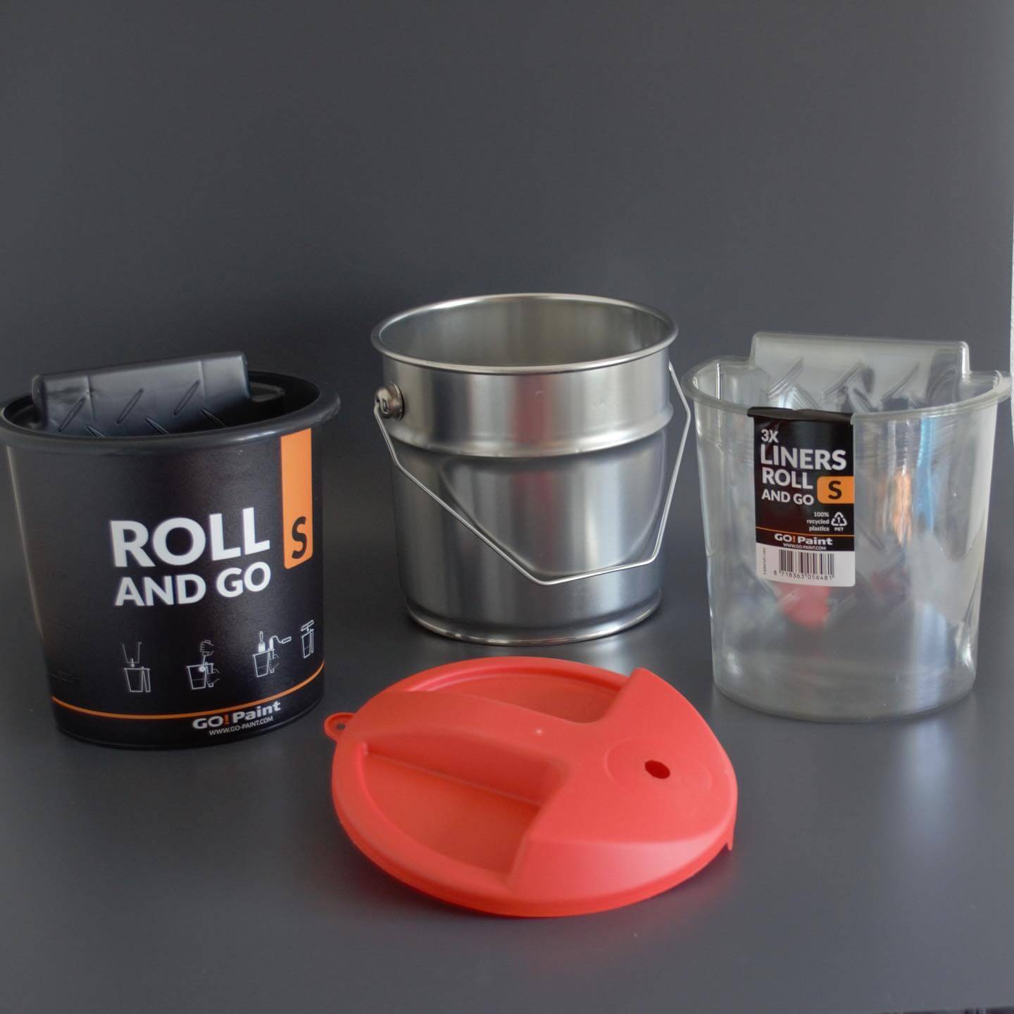 Roll and Go verf inzetbakjes 3 stuks - Afbeelding 2