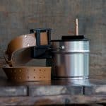 Paintholder incl. leren riem & accessoires set